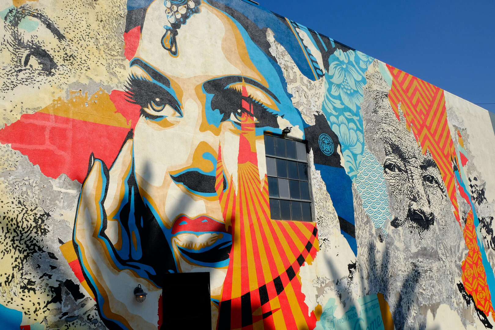 Los Angeles Mural - Shepard Fairey