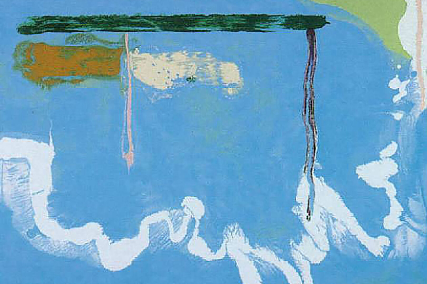 Helen Frankenthaler - Skywriting