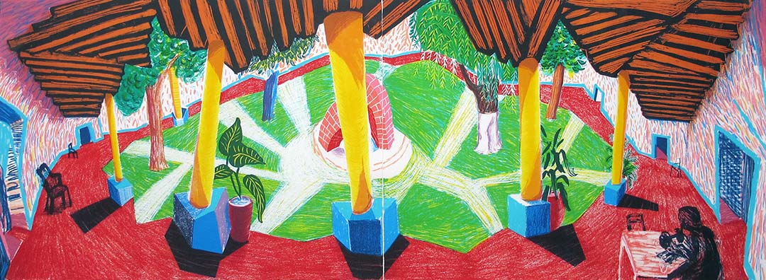 David Hockney - Hotel Acatlan