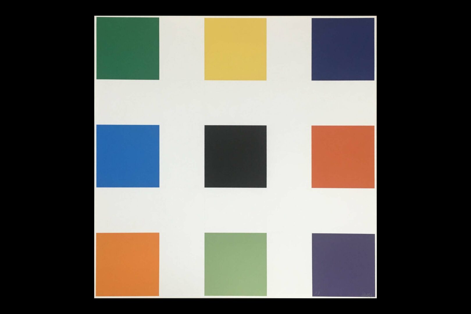 Ellsworth Kelly - Nine Squares